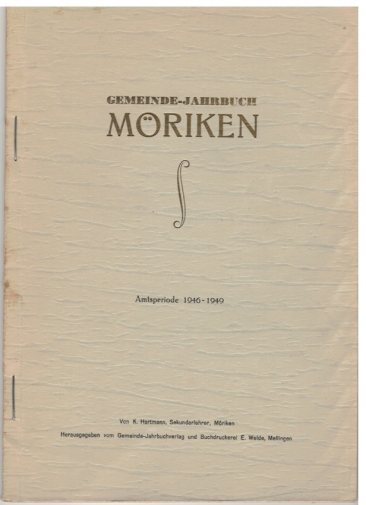 <p>Möriken Gemeinde Jahrbuch Amtsperode 1946-1949 , Büchlein Top Zustand ,</p>